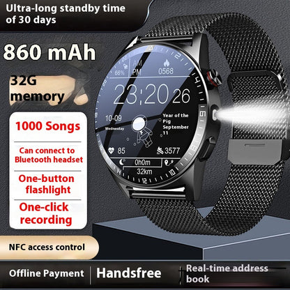 Smartwatch 32G memory ultra-long standby flashlight bluetooth Calling